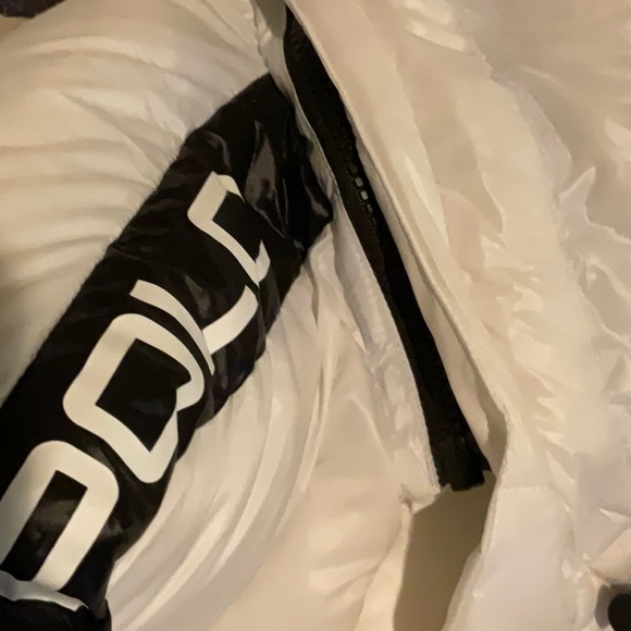 POLO RALPH LAUREN BIG PONY WOMEN’S LOGO DOWN PUFFER HOODIE JACKET /SIZE MEDIUM - Picture 15 of 16